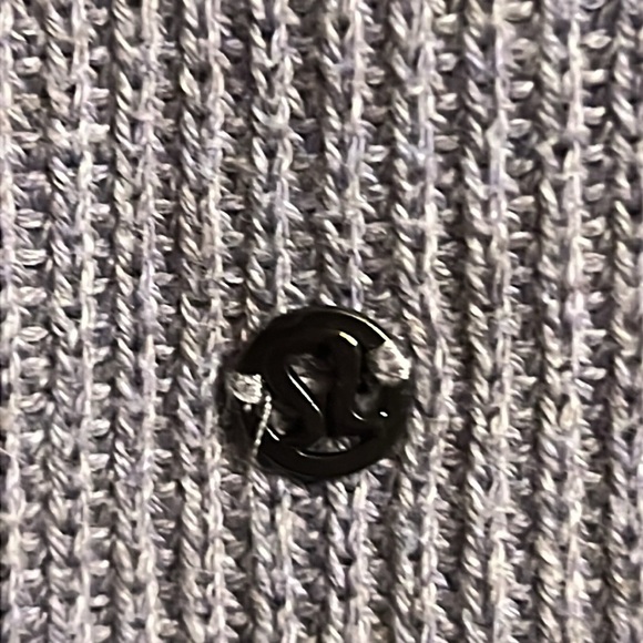 Lululemon Cozy Calling Ribbed Turtleneck sz XS Pockets Heathered Mauve - Picture 12 of 13